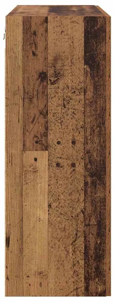 Fali Lógós Szekrény Barna 69.5 x 34 x 90 cm Faanyag