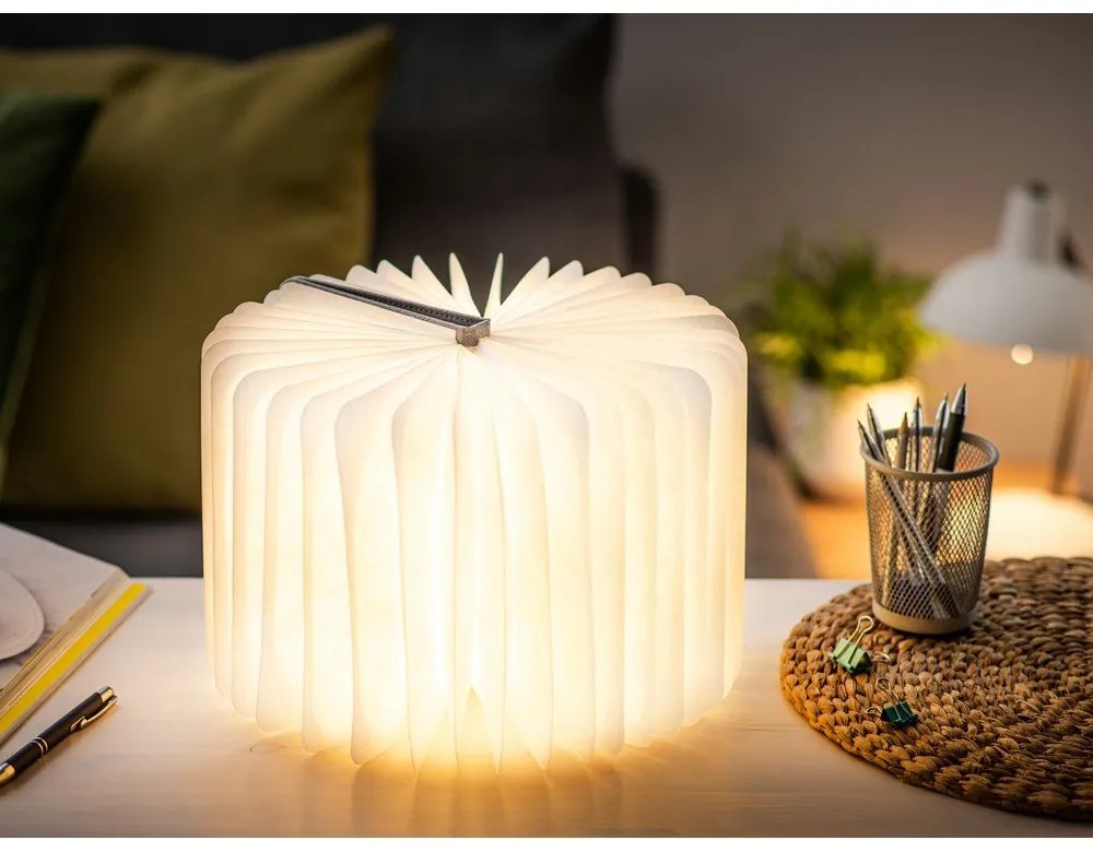 Szürke USB fénydekoráció Booklight – Gingko