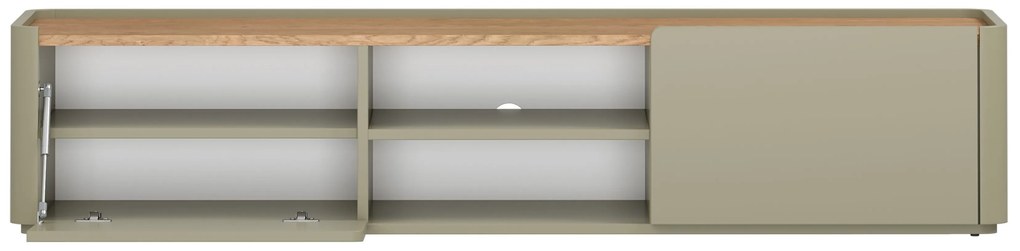 Elivo TV-szekrény 170 cm fiókkal - eukaliptusz / baltic dune tölgy
