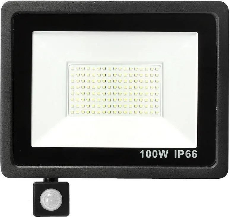 DOMENOLED 28 HALOGEN Kültéri Reflektor Fekete LED IP65