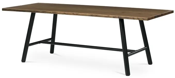 Étkezőasztal 220×90 cm, Dió Furnér. HT-T1822 WAL