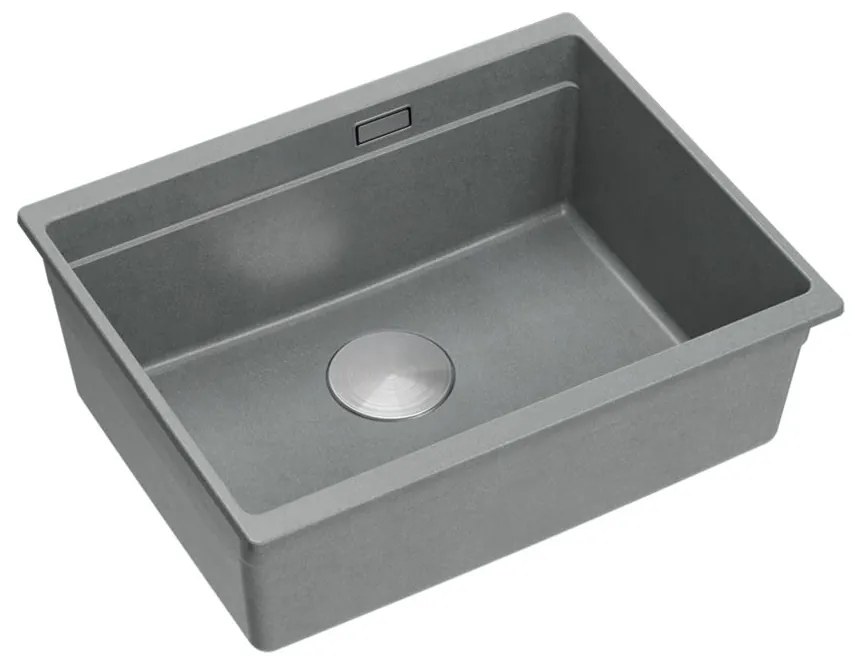 gránit mosogató Logan 100 Grey Metallic