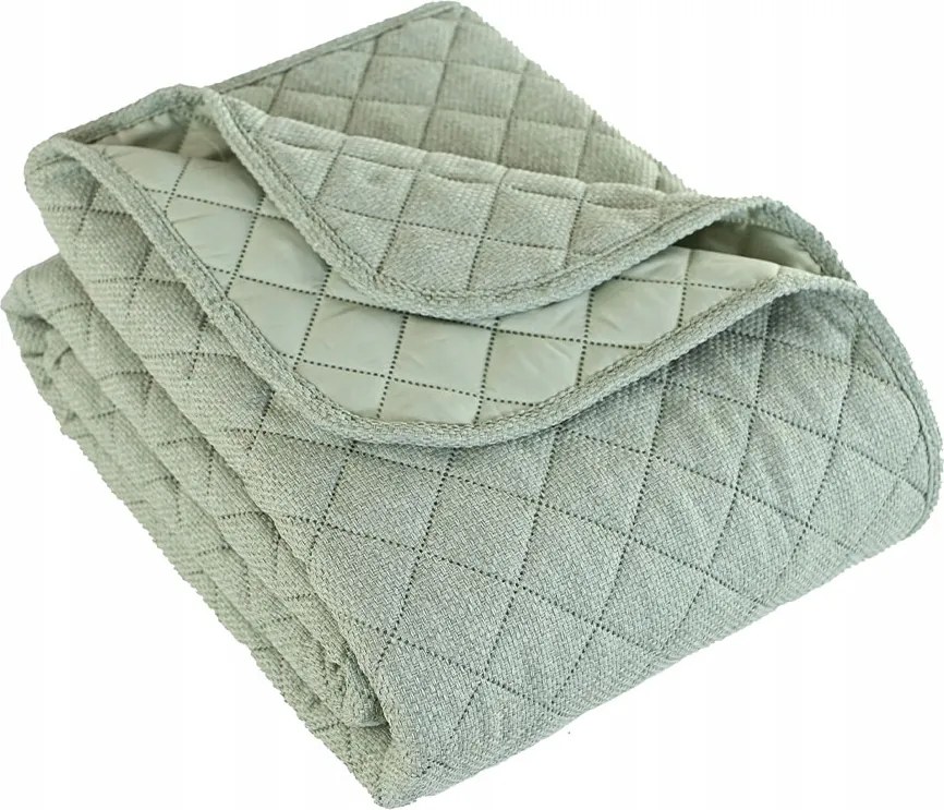 Dekoratív ágytakaró Molly 170x210 cm Zsálya