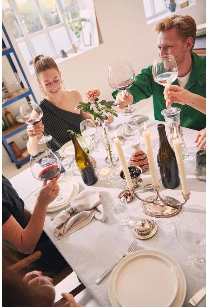 Ezüstszínű rozsdamentes acél evőeszköz készlet 16 db-os Grand Cru – Rosendahl