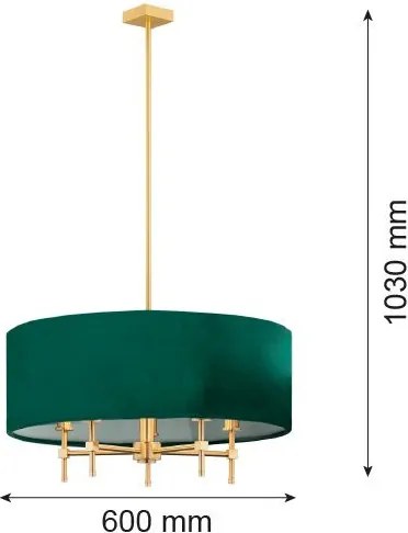 Argon ABBANO 2146 Asztali lámpa 5x7W(Max)/E14 IP20