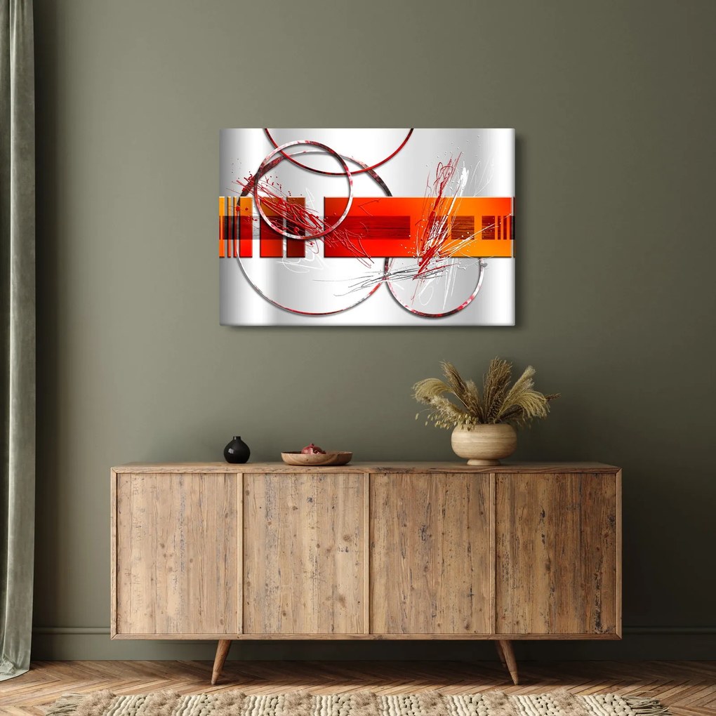 Absztrakt kép (90x60 cm)