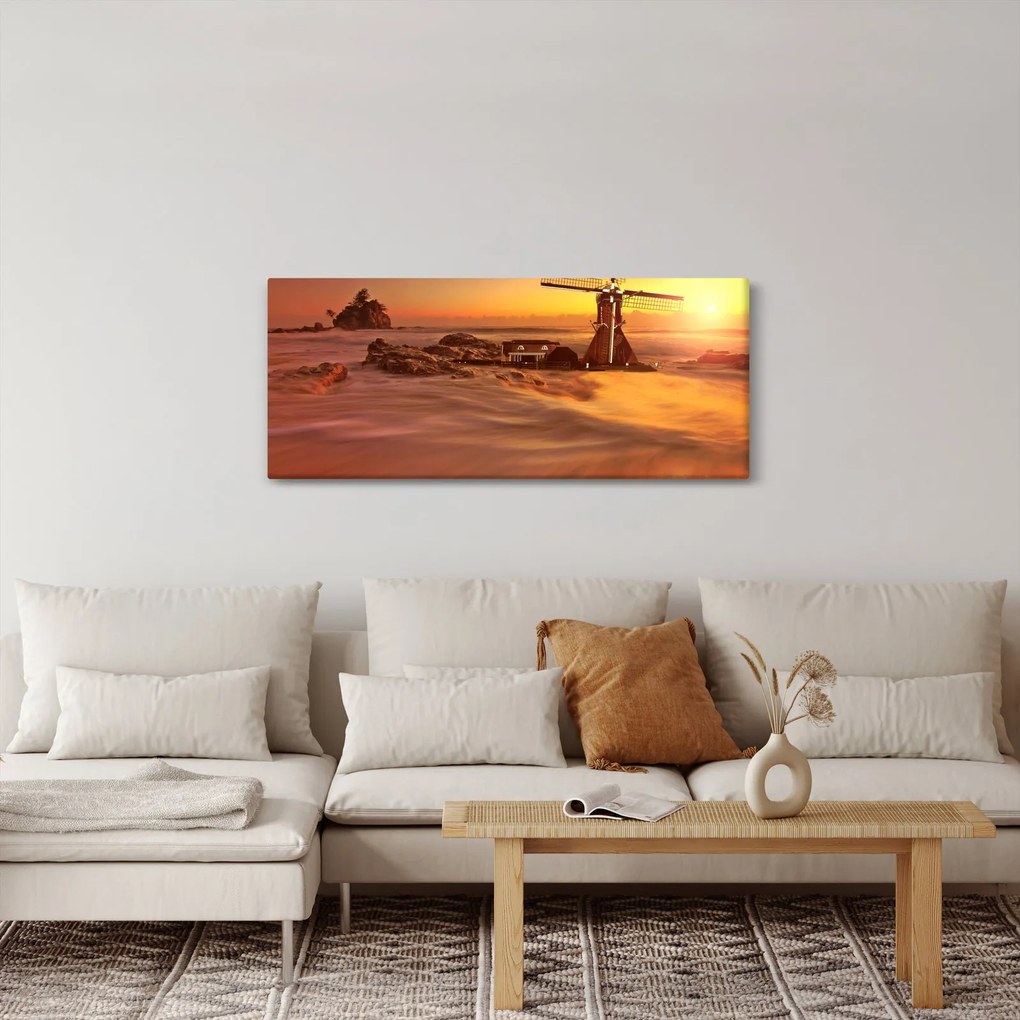 Kép – Naplemente (120x50 cm)