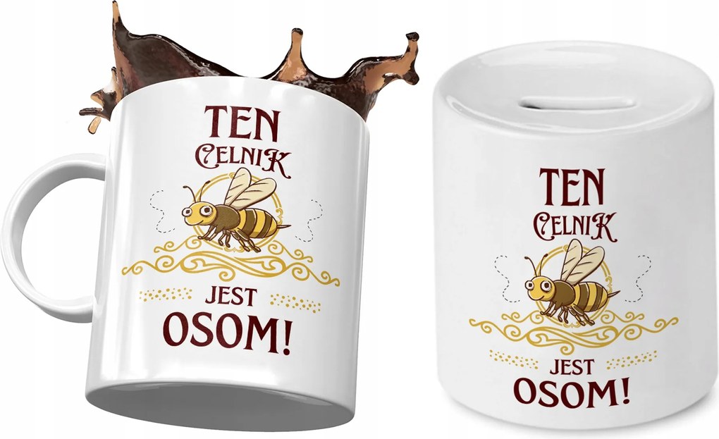 Vámosnak Bögre Ajándék persely szett fényképes nyomtatással