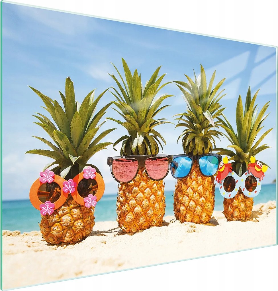 Üveg Vágódeszka 30x22 Ananász Edzett Üveg