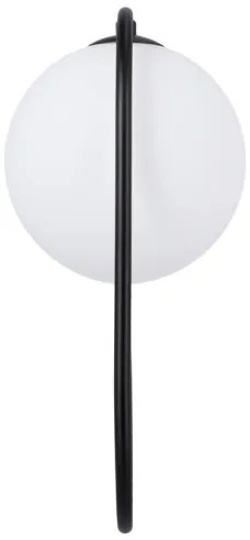 Fali lámpa CORDEL 1xG9/28W/230V fekete