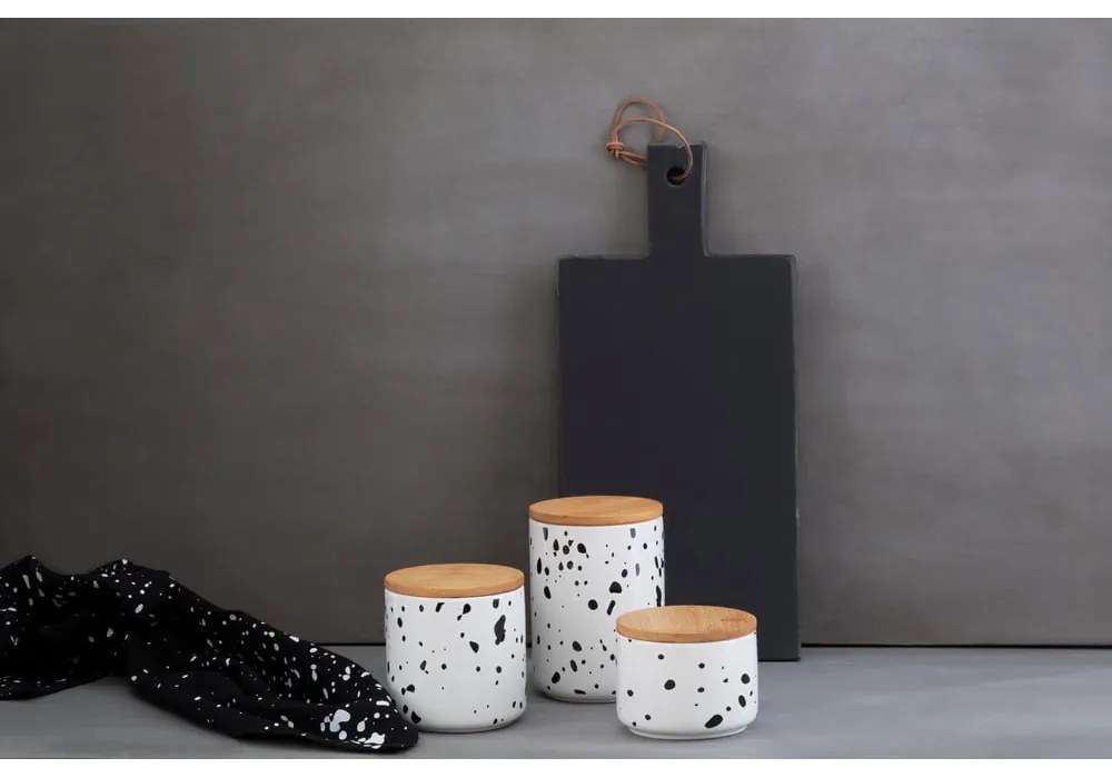 Élelmiszertartó kerámia doboz Speckled – Premier Housewares