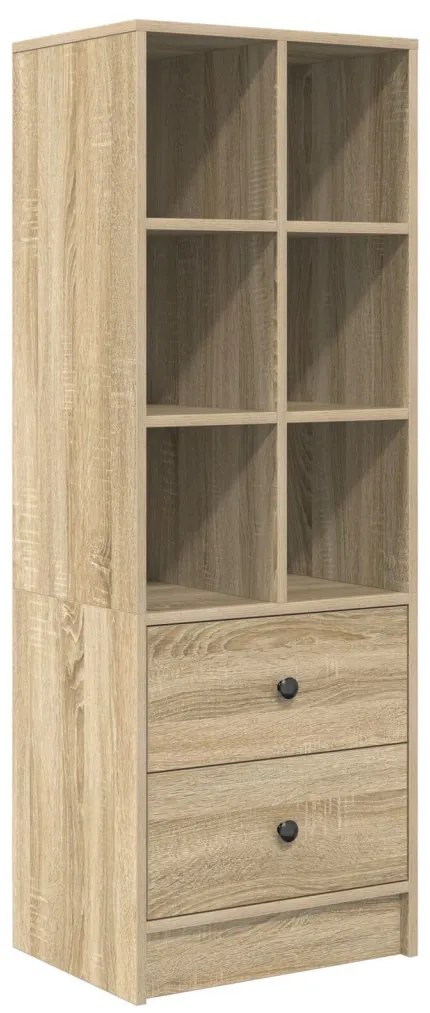 Magasfiú fiókkal sonoma tölgy 45.5 x 34 x 127 cm Faanyag