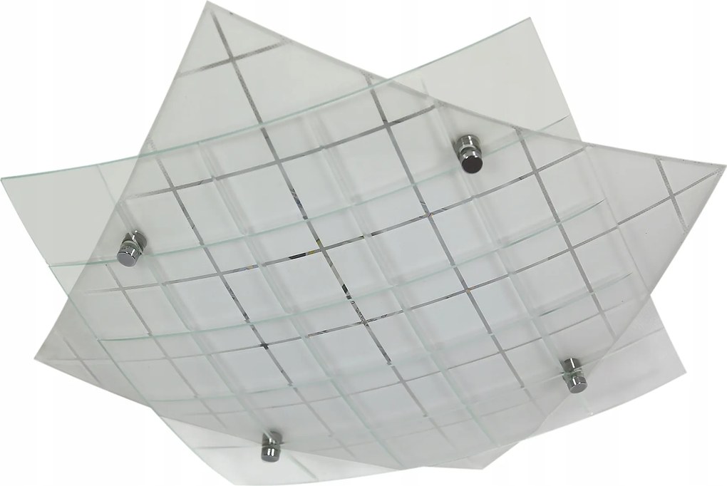 Led plafon hideg fehér 31cm üveg Dublos 10-30146