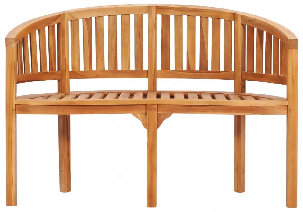 tömör tíkfa banán alakú pad 120 cm