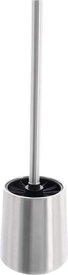 Matt ezüstszínű rozsdamentes acél WC-kefe – Orion