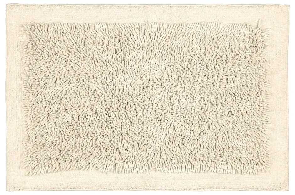Krémszínű textil fürdőszobai kilépő 60x90 cm Sidyma – Wenko