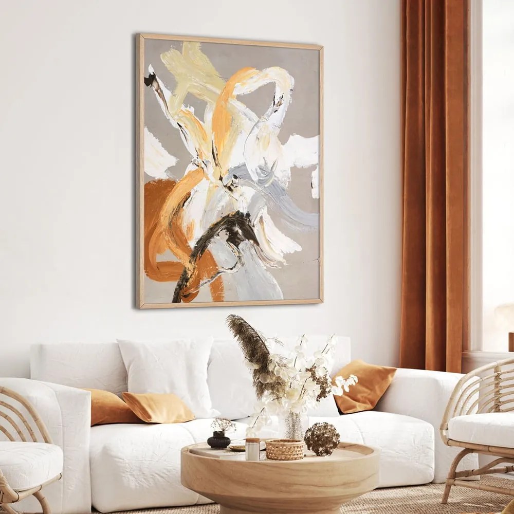 Kézzel festett kép 90x120 cm Go Ahead - Malerifabrikken