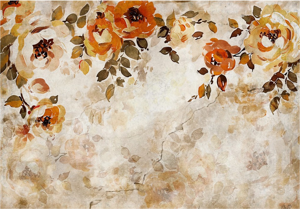 Flizelin fotótapéta Virágok Vintage Retro Provence Klasszikusok 368x254 +ragasztó