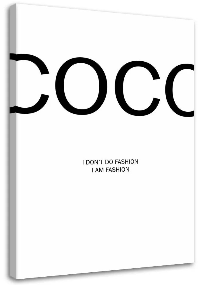 Gario Vászonkép Coco Chanel idézet Méret: 70 x 100 cm
