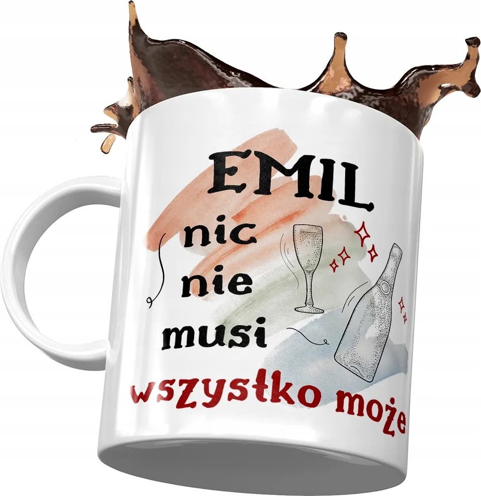 Emil Barát Bögre Ajándék Nyomtatott Fotóval