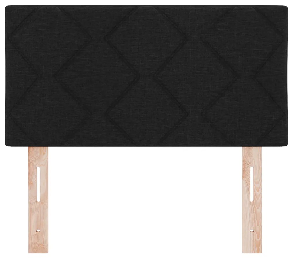 Fejtámla LED -es lámpákkal fejtámlával Fekete 80 cm szövet