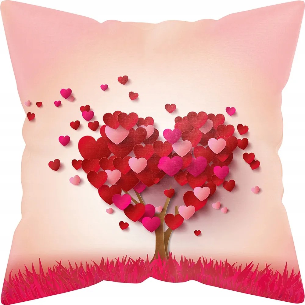 Dekorációs Párnahuzat Valentin Nap Nőnap 40x40 Jancsi Párna Ajándék