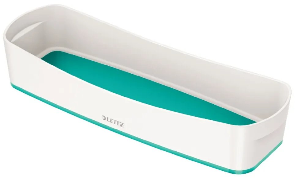 MyBox fehér-türkizkék asztali rendszerező, hossz 31 cm - Leitz