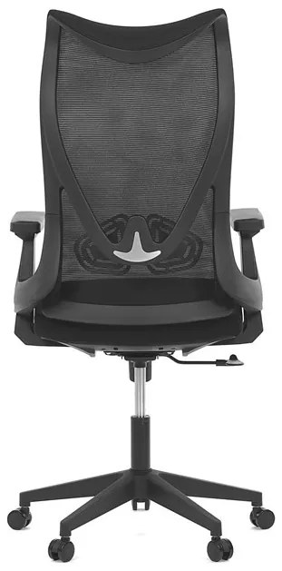 Fekete Hálós Irodai Szék, Hinta Mechanikával. KA-S248 BK