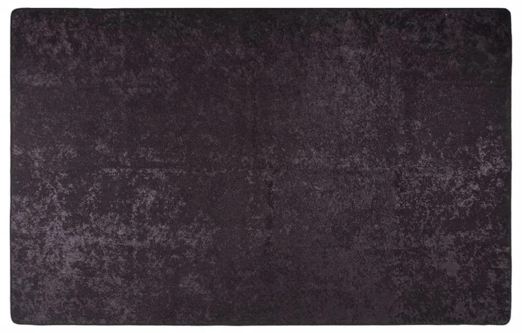 antracitszürke csúszásmentes mosható szőnyeg 80 x 150 cm