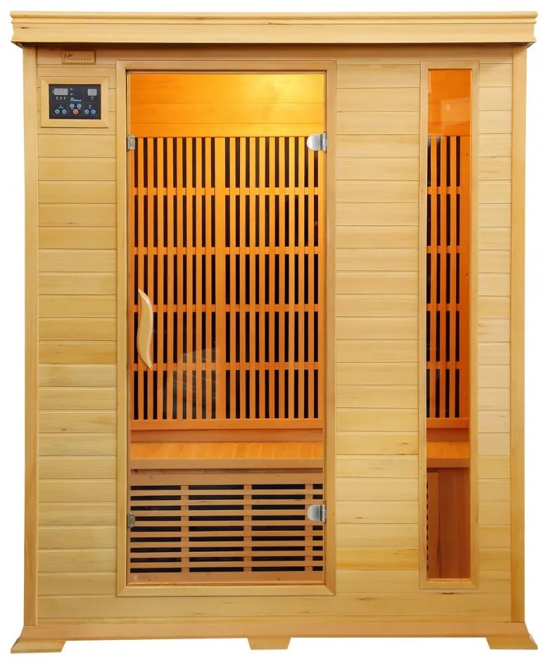 Sauna DeLuxe 3003 Carbon, világosbarna