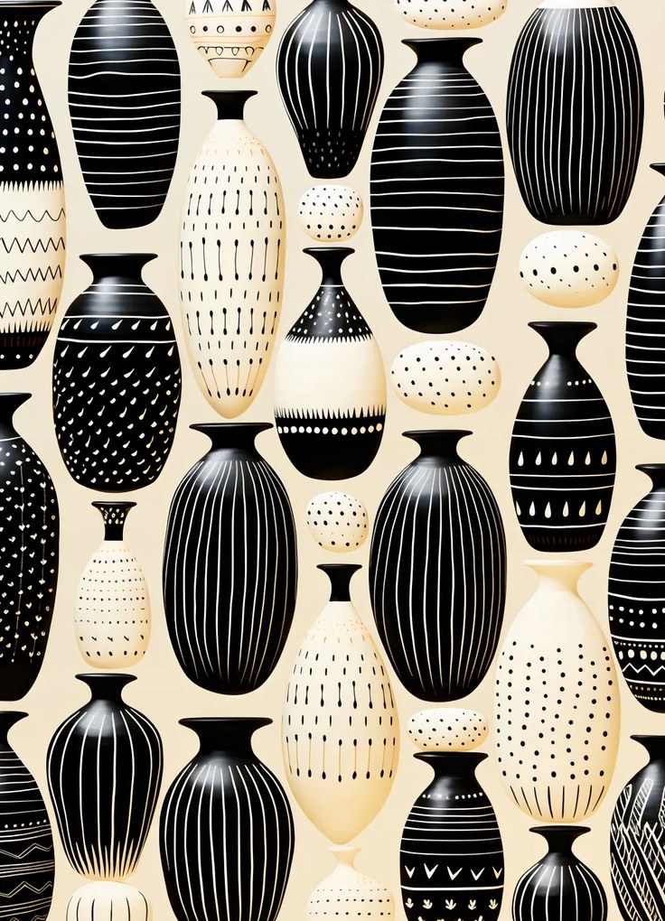 Poszter 20,5x28,4cm Monokróm Harmónia