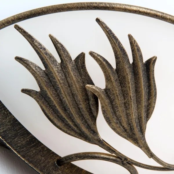 Orion WA 2-1196/1 - Fali lámpa FLEUR 1xE14/60W/230V bronz