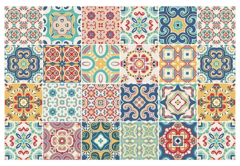 Georgina 24 db-os bútormatrica szett, 10 x 10 cm - Ambiance