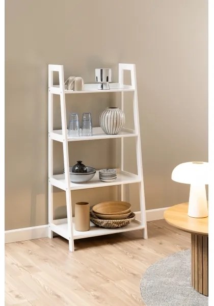 DAMON fehér könyvespolc