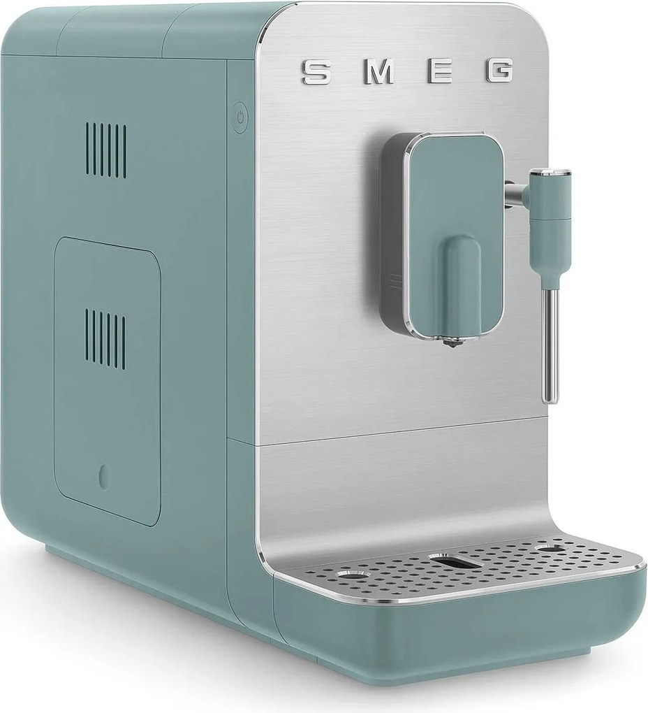 SMEG Automatický kávovar BCC12 na cappucino 19 barů / 1,4l, smaragdově zelená - Smeg