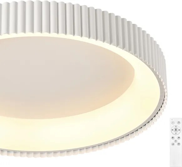 BRILAGI - LED Fényerőszabályozható mennyezeti lámpa FALCON MODERN LED/54W/230V 60 cm fehér + távirányító