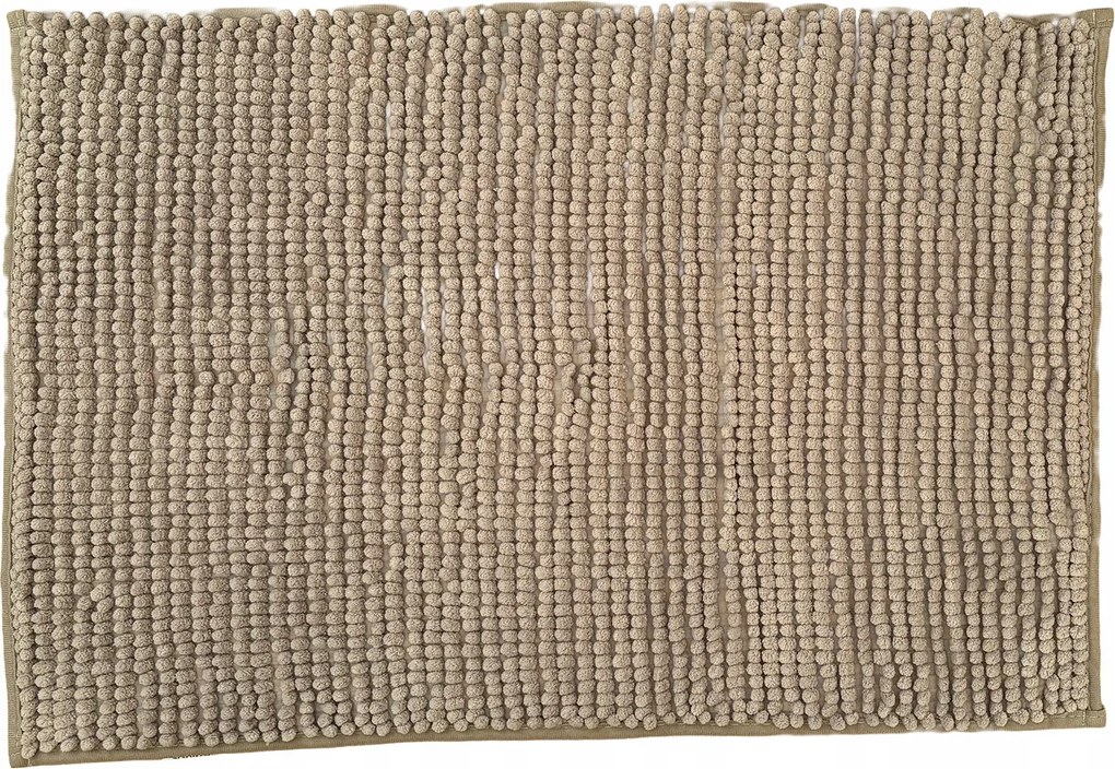 Fürdőszobaszőnyeg Csúszásgátló Szőnyeg barna puha 70x45cm
