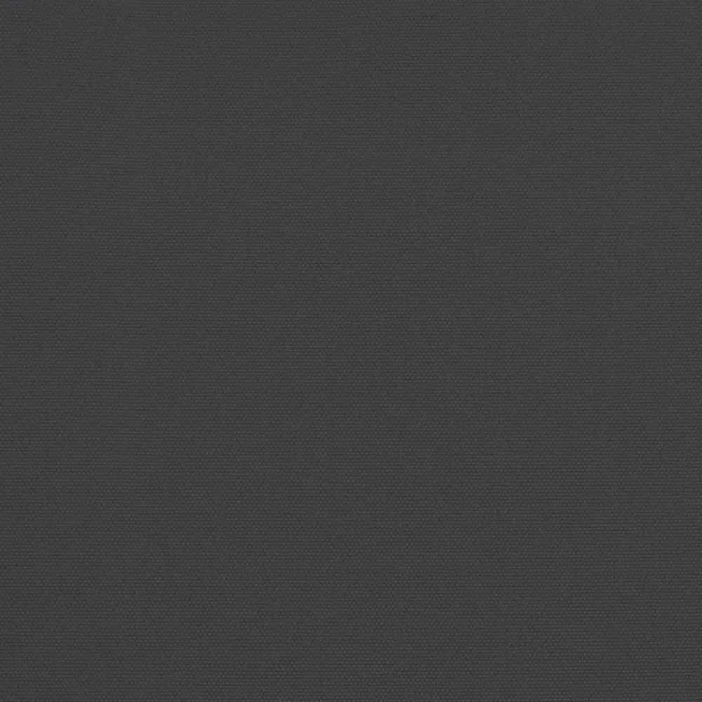 fekete dupla tetős napernyő LED-ekkel 316x145 cm