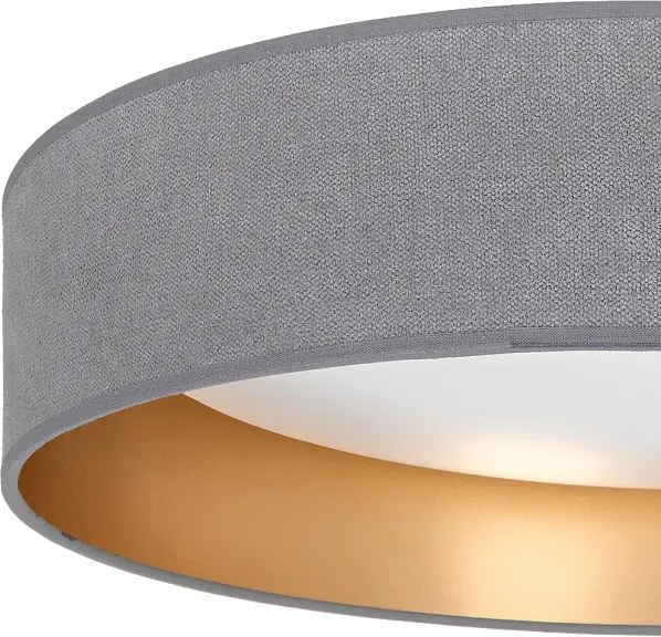 BRILAGI - LED mennyezeti lámpatest VELVET VARI LED/24W/230V CCT átm. 45 cm szürke/arany