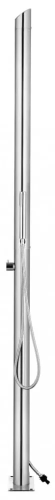 rozsdamentes acél kerti zuhany 220 cm