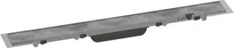 Hansgrohe RainDrain Rock zuhanytálca 60 cm rozsdamentes acél 56029000