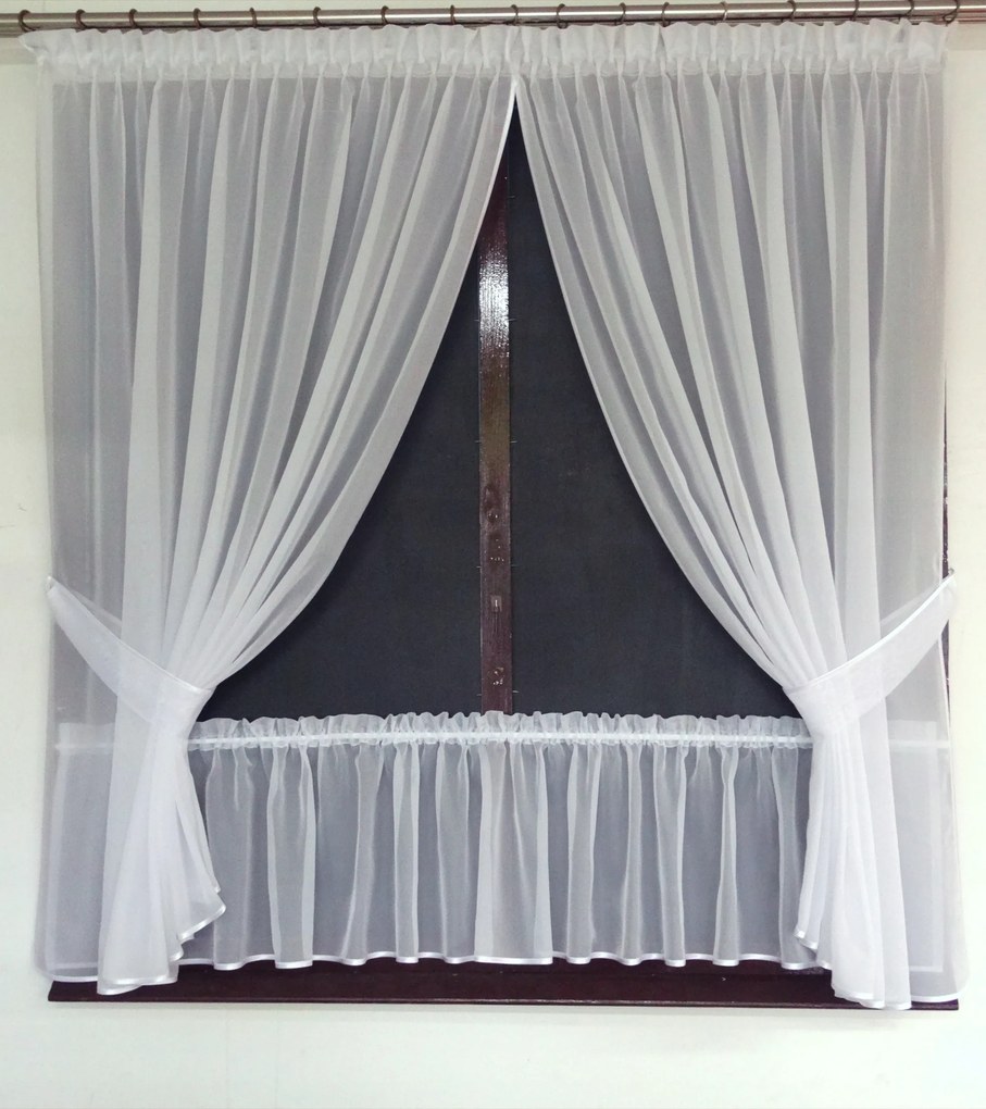 Mg Függöny Fátyol Irigység fehér konyha Új