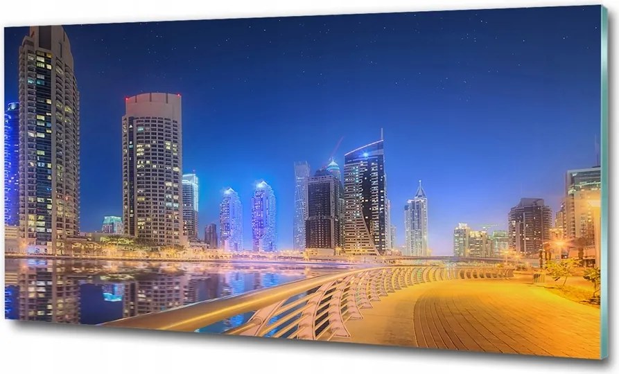 Fotó üvegkép Manhattan New York 125x50