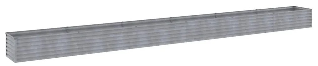 Corten acél kerti magaságyás 580 x 50 x 36 cm