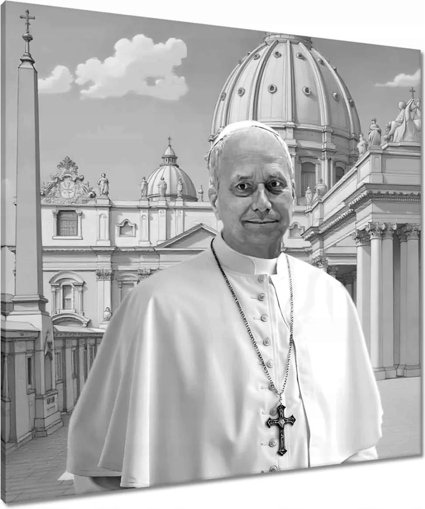 Festmények 80x80 XIV. Leó pápa