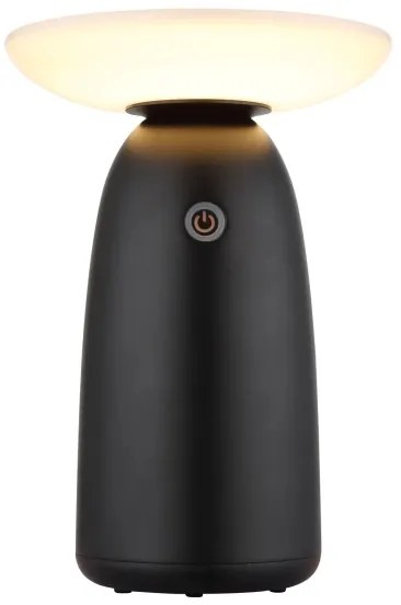 Globo 36625S - állítható LED napelemes érintőlámpa LED/10W/3,7V IP54 fekete