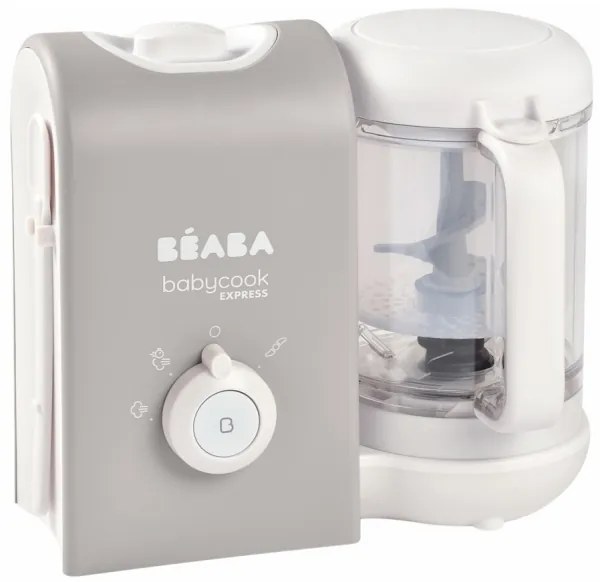 Beaba - 2 az 1-ben BABYCOOK EXPRESS gőzölő, szürke