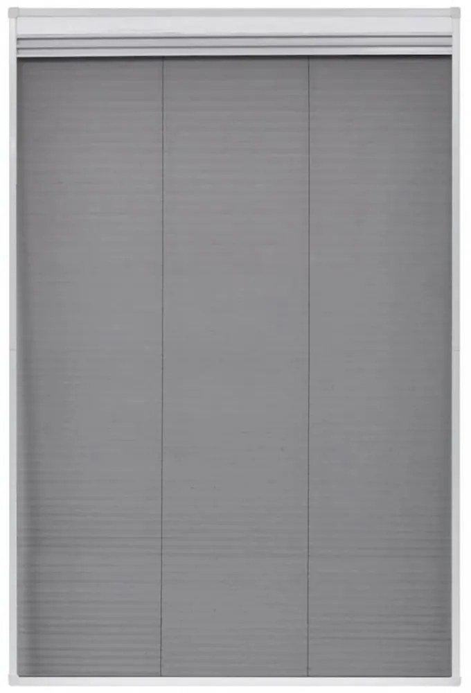 pliszé ablak szúnyogháló árnyékolóval alumíniumból 80 x 120 cm