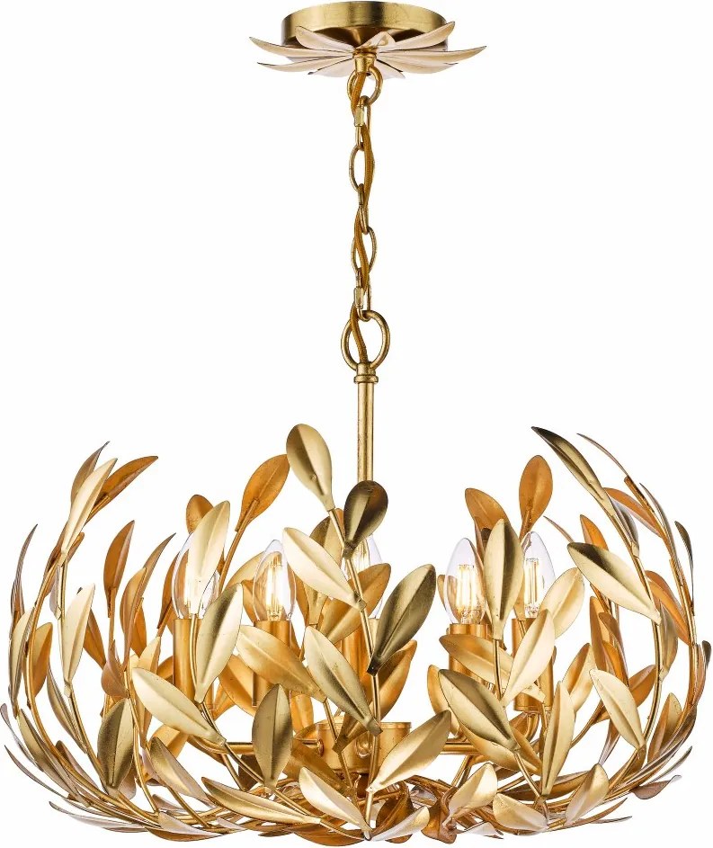 Dar Lighting glamour függeszték ercilia arany darerc0535