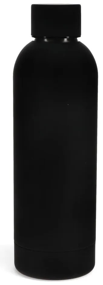 Fekete rozsdamentes acél ivópalack 500 ml – Rex London